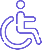icon of person on wheelchair