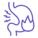 icon of heartburn