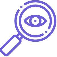 Magnifying glass icon