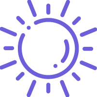 Sun icon