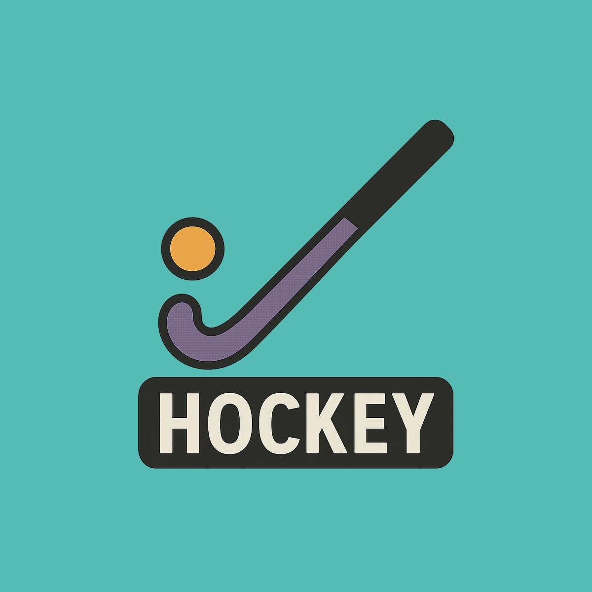 An icon of a hockey stick.