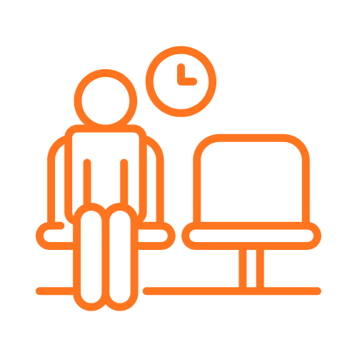 waiting treatment icon