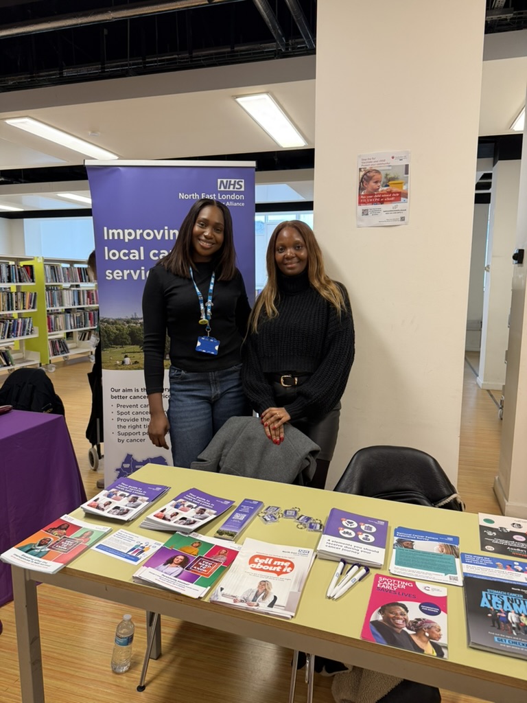 NELCA staff at a stall