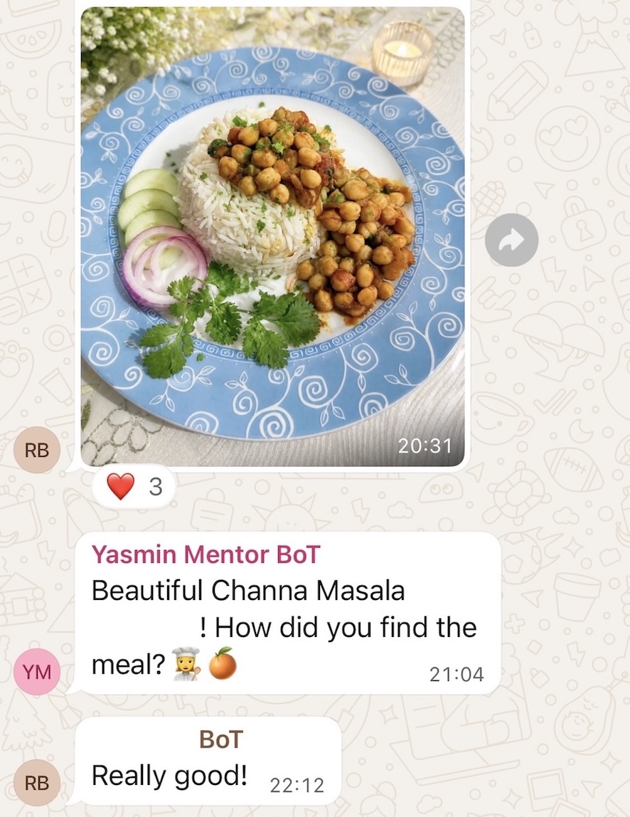 A whatsapp image of a healthy dish