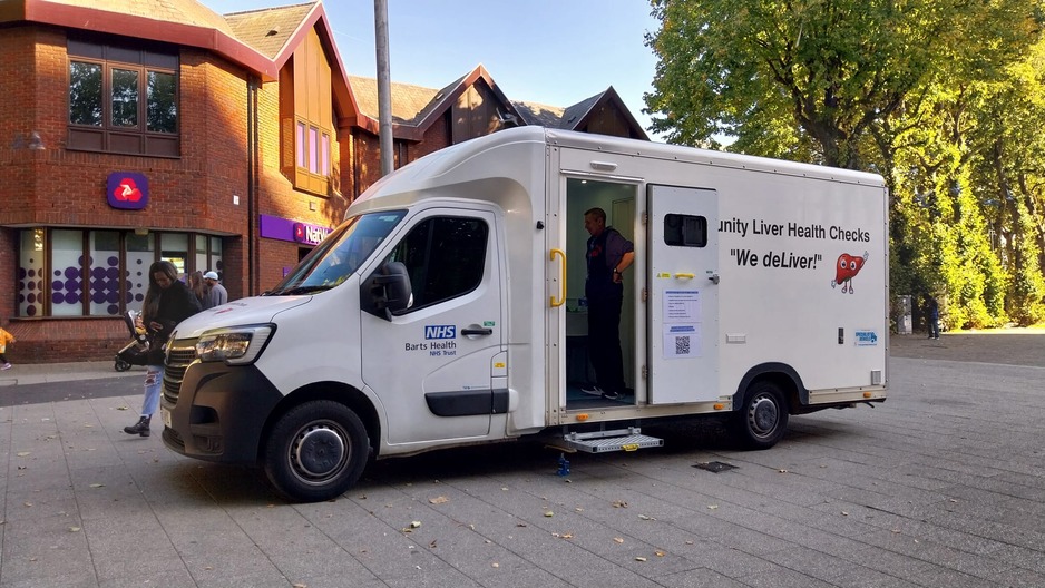 Liver health check van