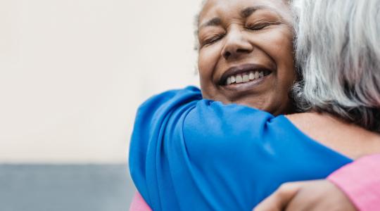 People hugging