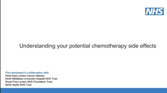 Understanding your potential chemotherapy side effects