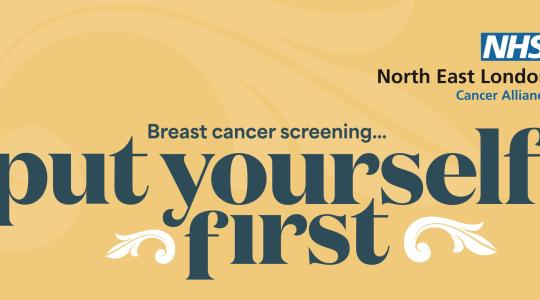 A logo which says put yourself first