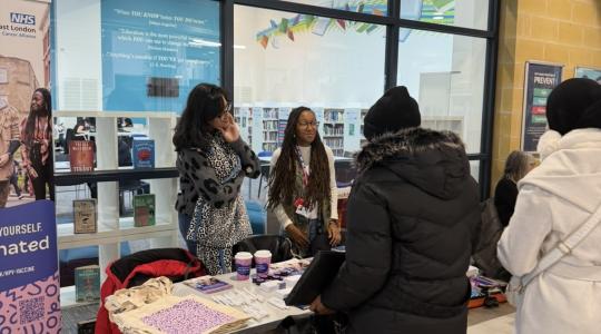 NELCA staff at an event 