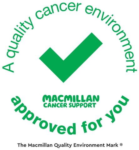 The Macmillan Cancer Support Quality Environment logo