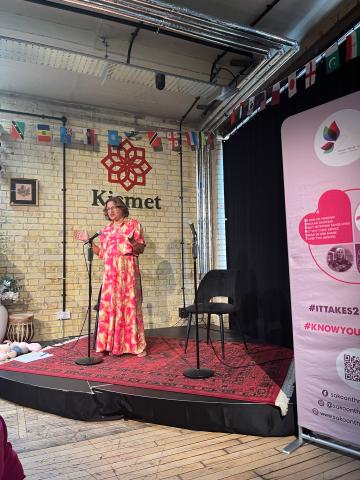Samina sakoon with cancer