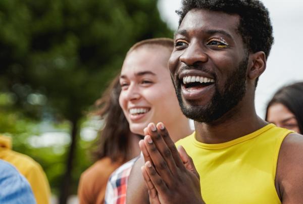 People smiling