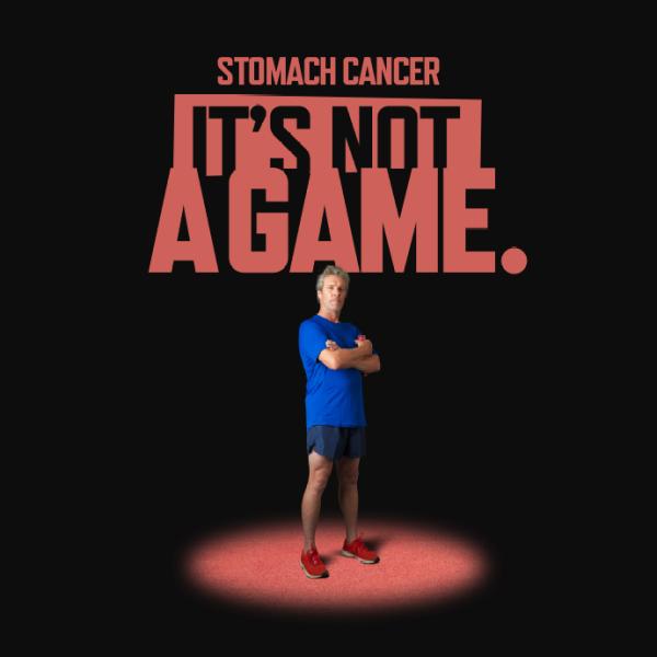 INAG Campaign - Runner standing on spotlight