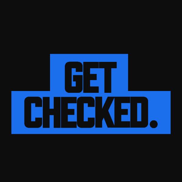 Blue Get Checked