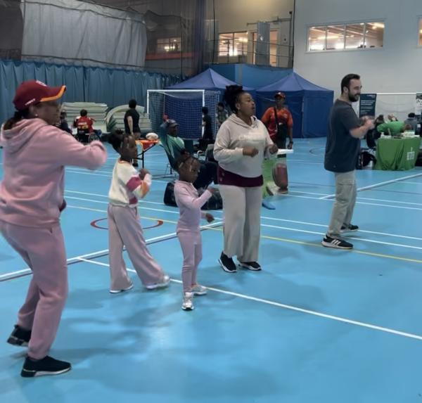 group of people dancing 