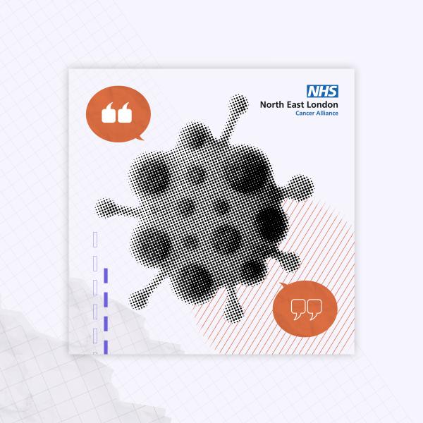 A graphic icon of human cells.